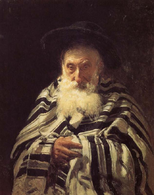 Ilia Efimovich Repin Great Jewish prayer Sweden oil painting art